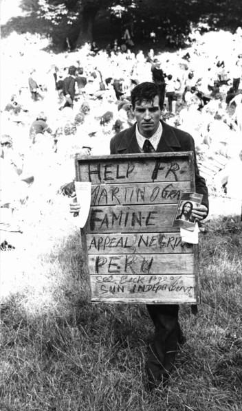 Protest sign, Ireland