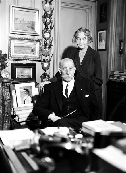 Georges de Grèce et Marie Bonaparte