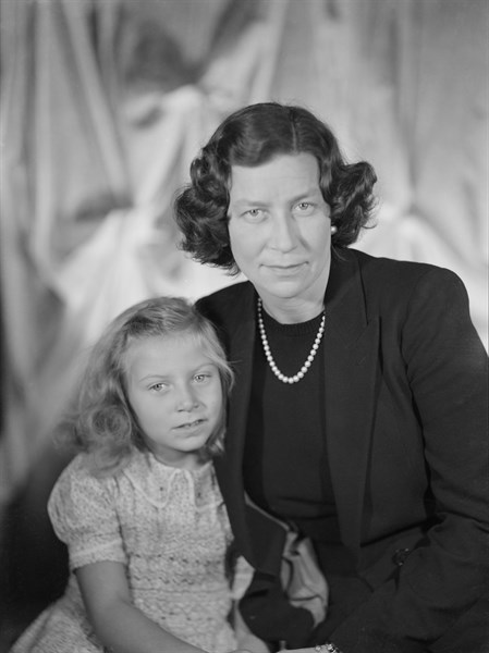 Princesse Eugénie de Grèce et sa fille Tatiana