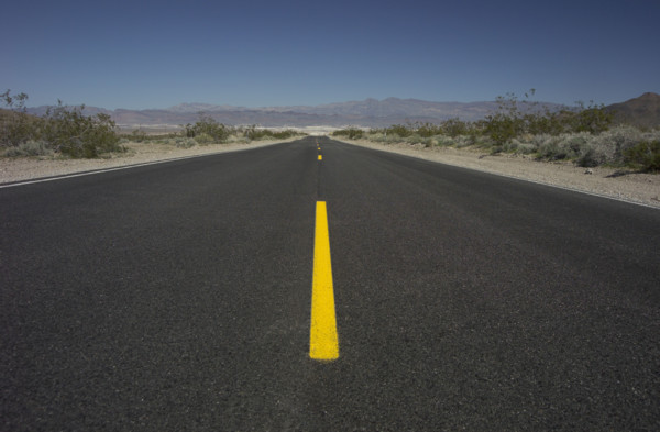 The wide open road.