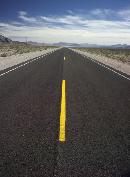 The open road.