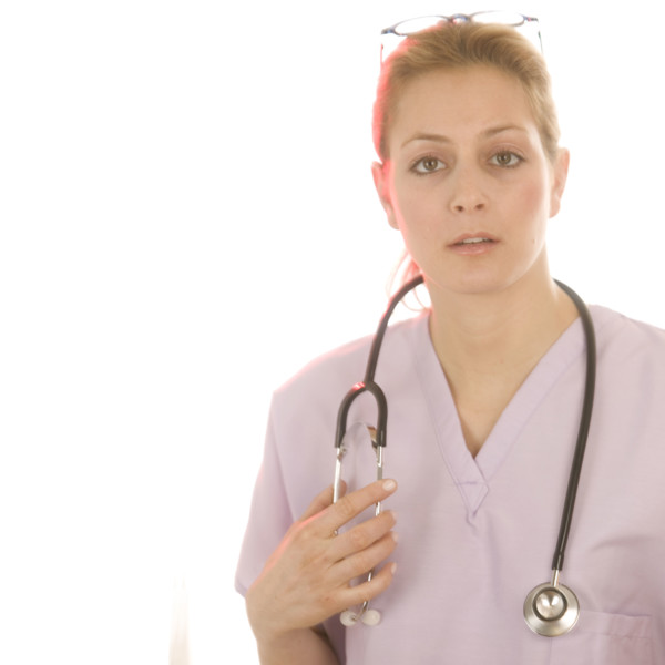 Portrait of a female doctor.
