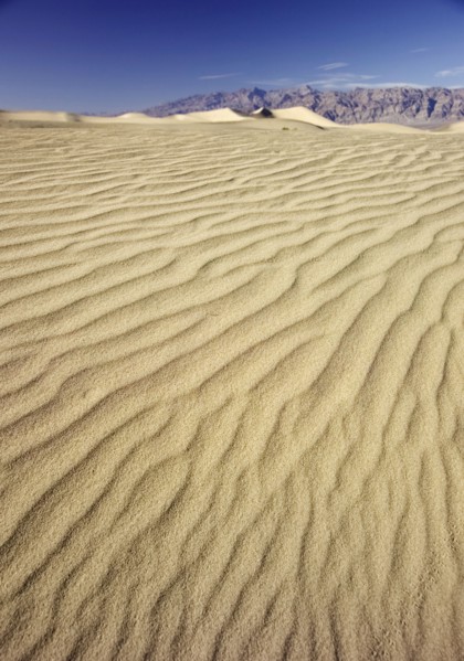 Desert sand at Death Valley, California.