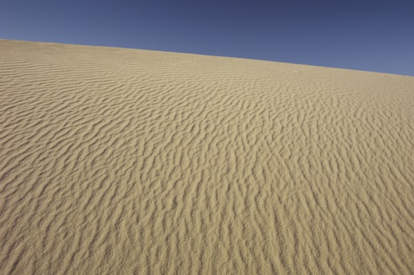 Desert sand at Death Valley, California.