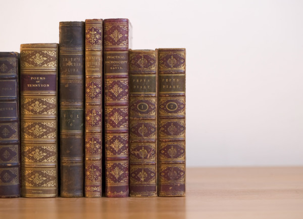 Still life of books.