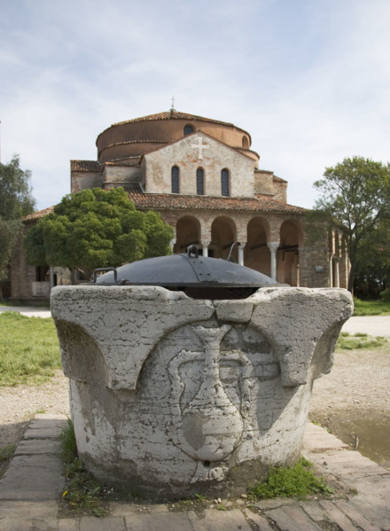 11th century Church of Santa Fosca Torcello Italy.