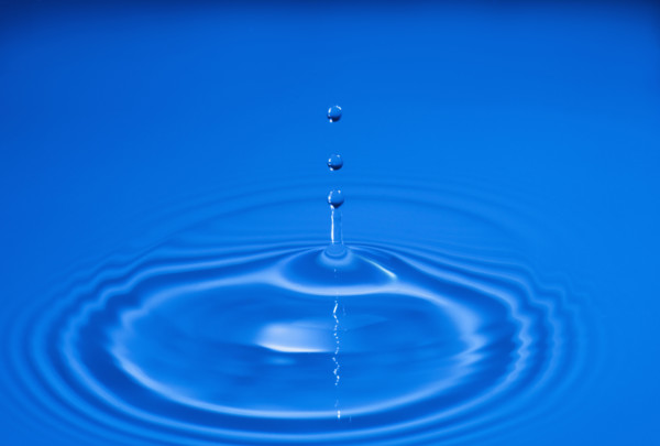 Drop of water.