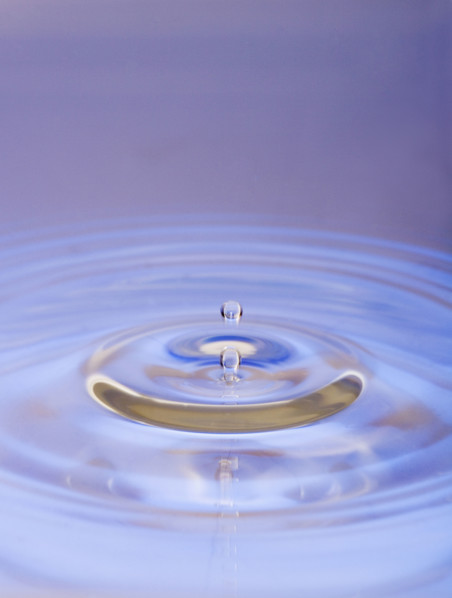 Drop of water.