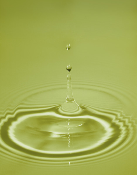 Drop of water.