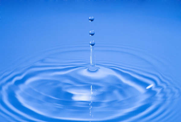 Drop of water.