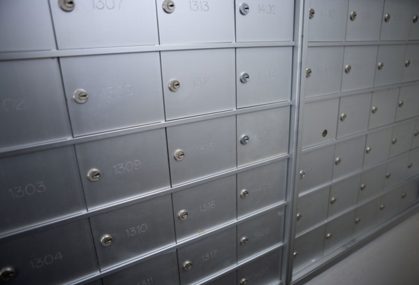 Mailboxes.