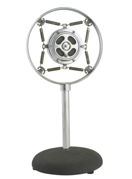 Antique microphone.