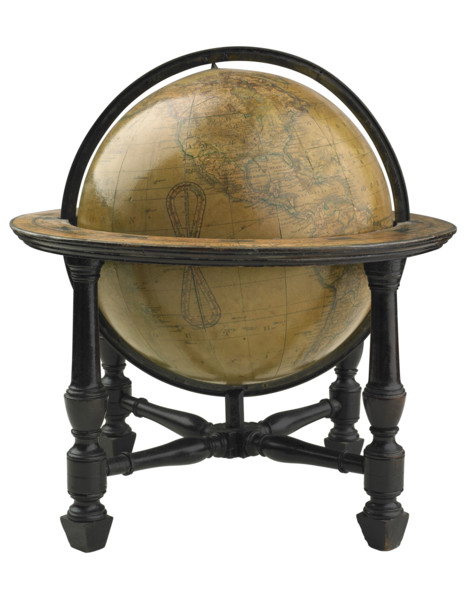 Still life of globe.