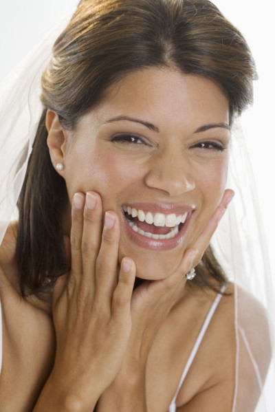 Portrait of a bride.