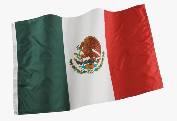 Studio shot of national flag.