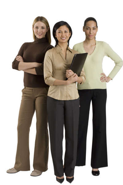 Group of multi-ethnic businesswomen.