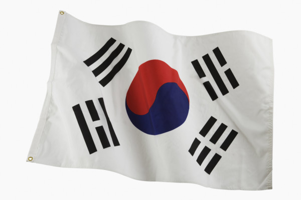 Studio shot of national flag.