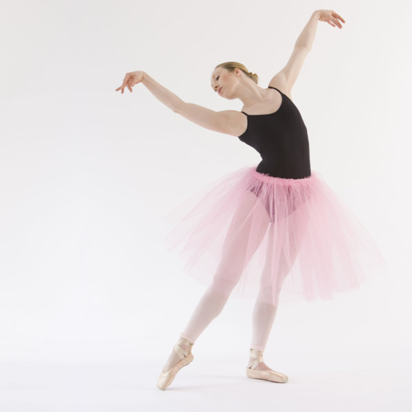 Female ballet dancer dancing.