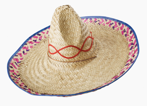 Close up of sombrero.