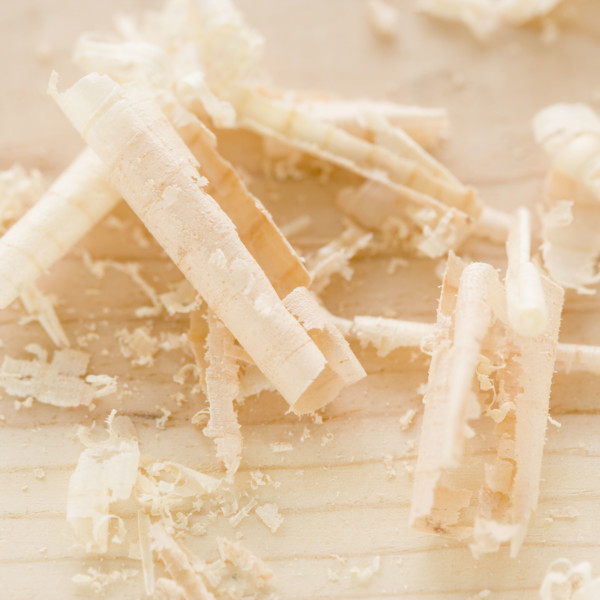 Close up of wood shavings. Date : 2006