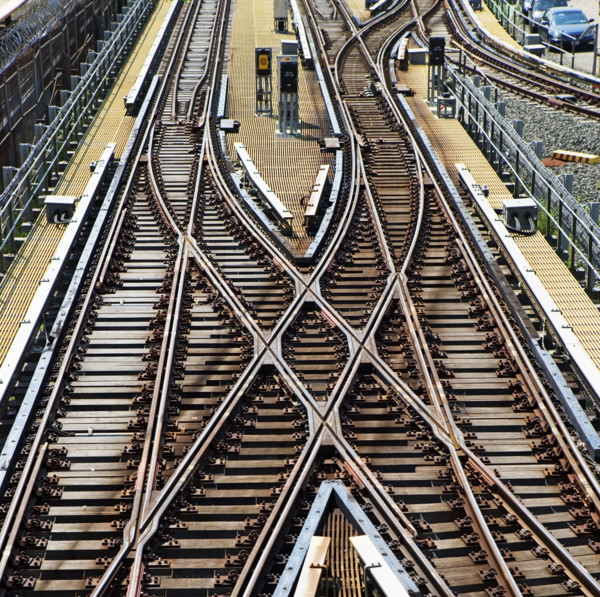 railroad tracks. Date : 2007