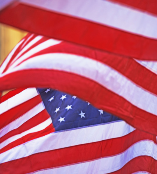 American flag. Date : 2007