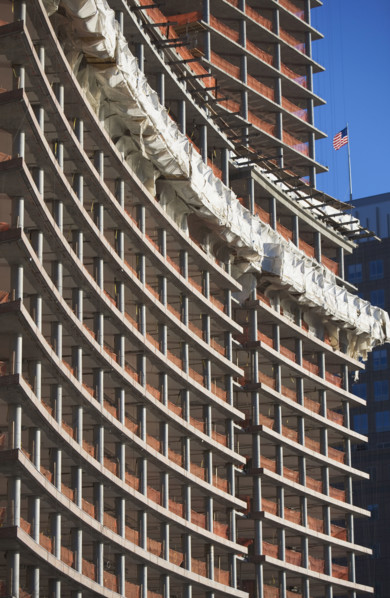 Urban construction site. Date : 2007