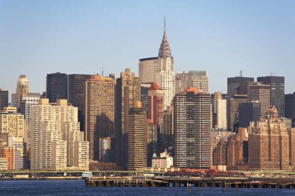 New York City, buildings. Date : 2008