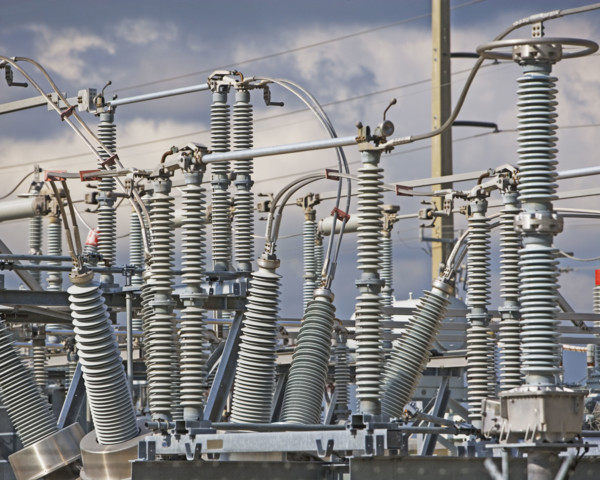 Close up of power plant. Date : 2008