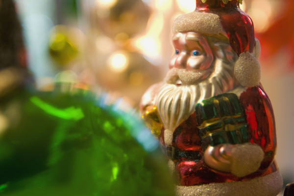 Close up of Christmas ornament. Date : 2008