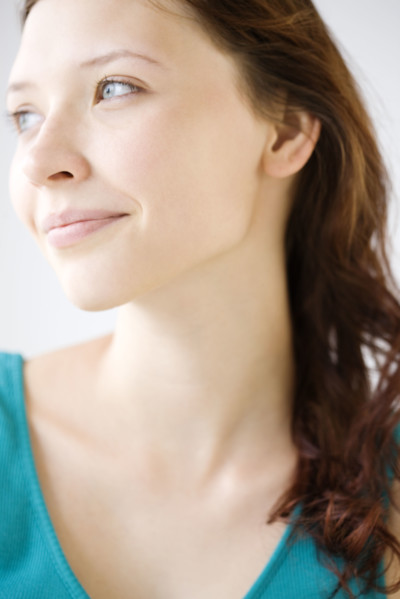 Portrait of teenage girl. Date : 2008