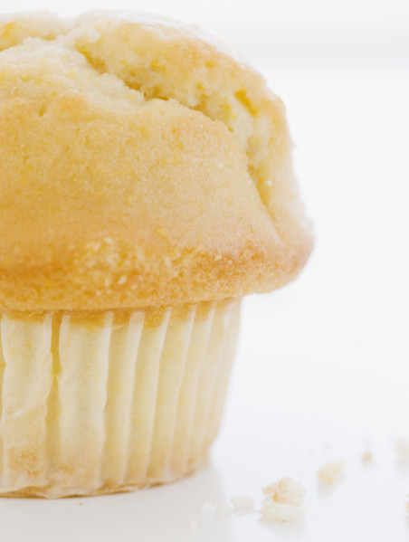 Close up of homemade muffin. Date : 2008