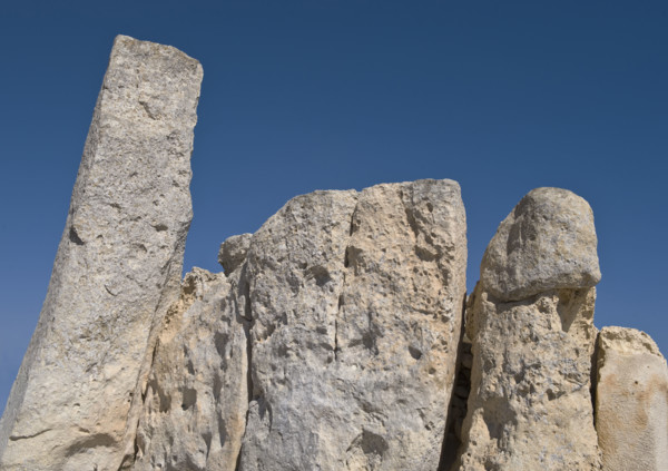 Hagar Qim, Megalithic temple, Malta.
