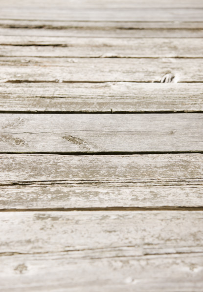 Close up of wooden planks. Date : 2008