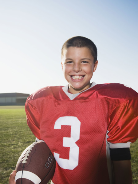 Portrait of football player. Date : 2008