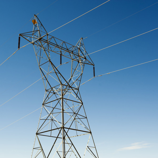 Power lines.