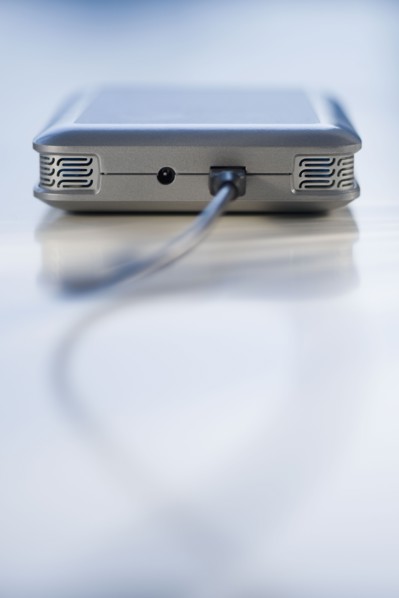 External hard drive.