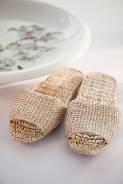 Spa slippers.