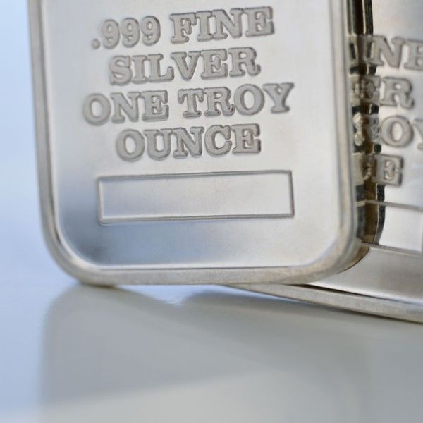 Close up of silver.