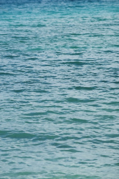 Tropical ocean water.