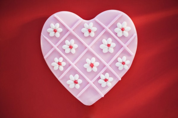 Valentine’s Day cookie. Photographe : Daniel Grill