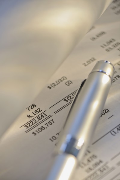 Financial investment numbers.