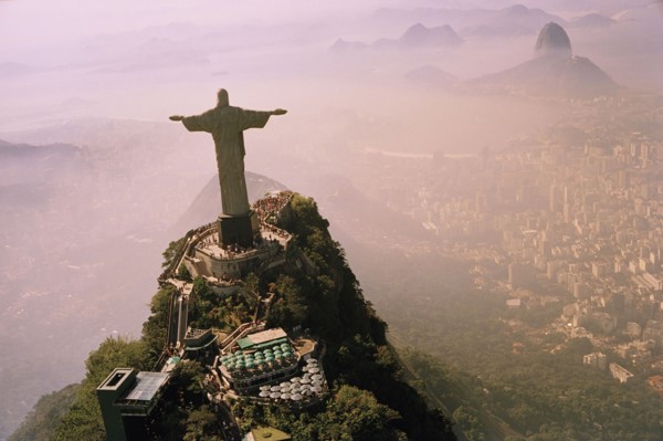 Christ The Redeemer statue, Rio de Janeiro, Brazil, . Photographe : David Engelhardt