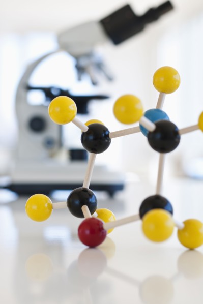Molecule model.