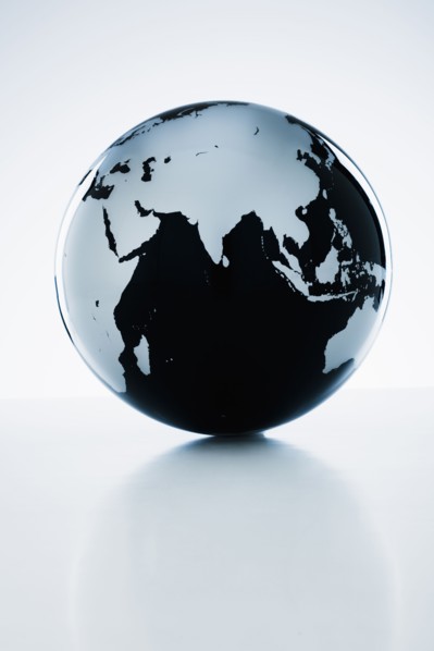 A globe.