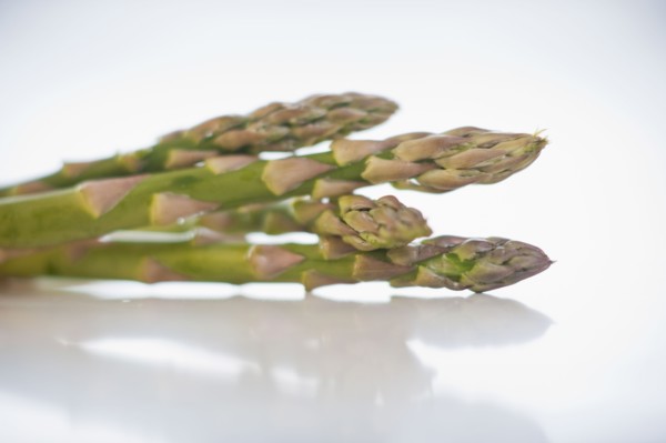 Asparagus spears.