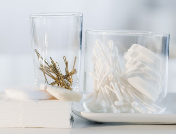 Hair pins and q-tips