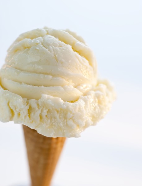 An ice cream cone.