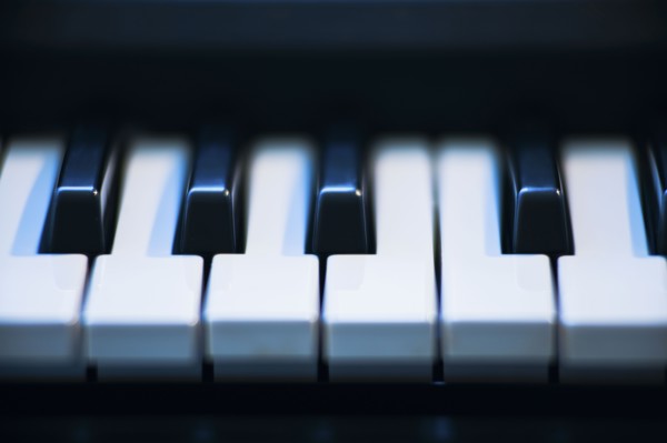 Piano keys.