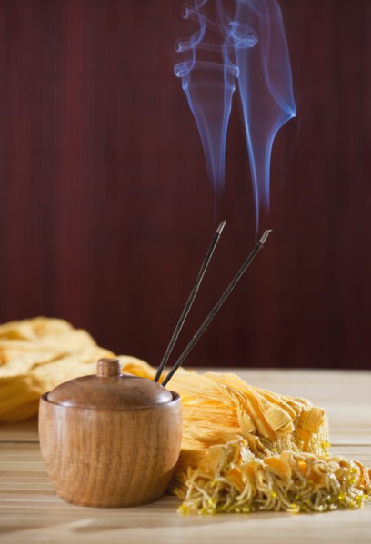 Incense.